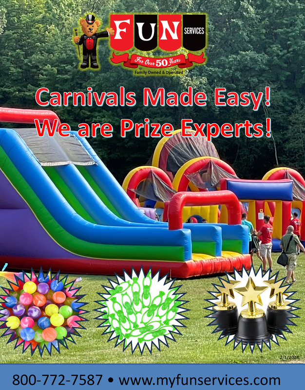 Prize catalog school carnival company picnic