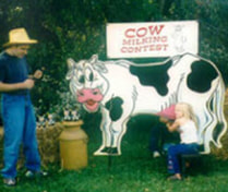 milking cow contest rental