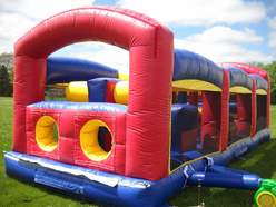 inflatable obstacle course rent