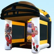 inflatable football toss game