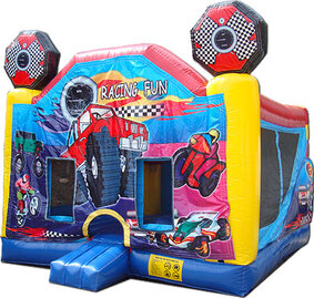 bounce house combo slide birthday party rent